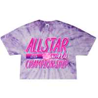 ASWC 2026 Crop Tee Tye Die